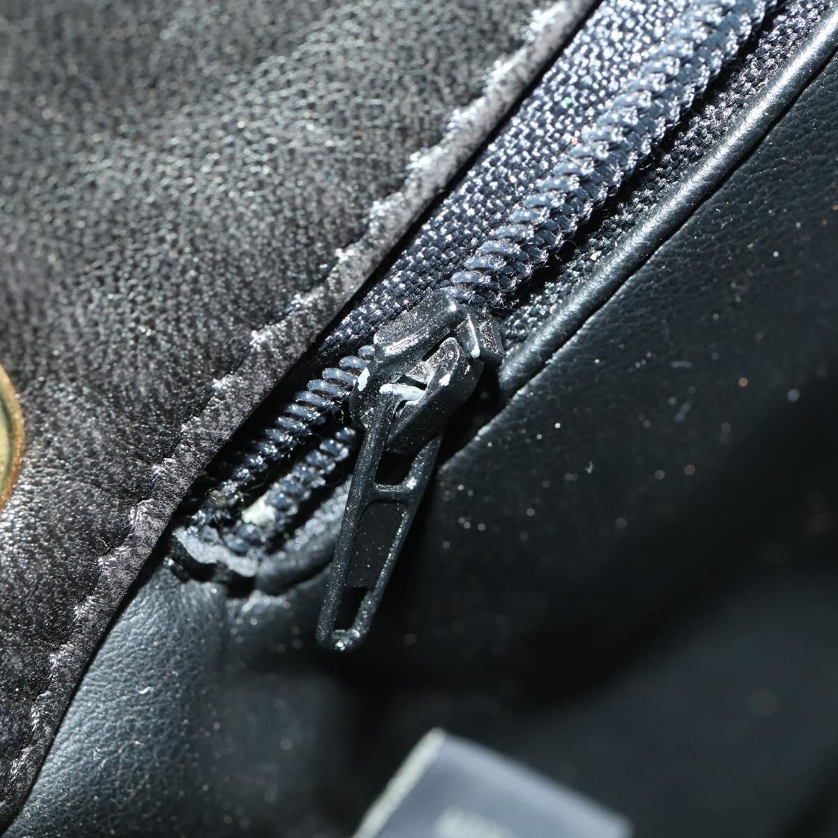 BALLY Backpack Leather Brown Gold Auth BA10063