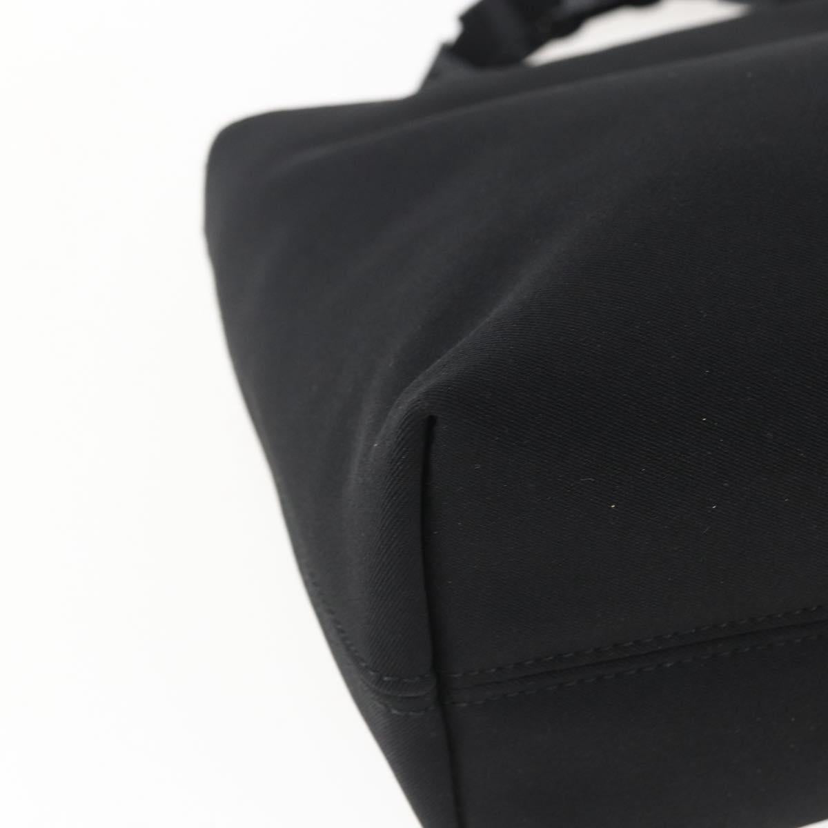 Salvatore Ferragamo Hand Bag Nylon Black Auth BA10082