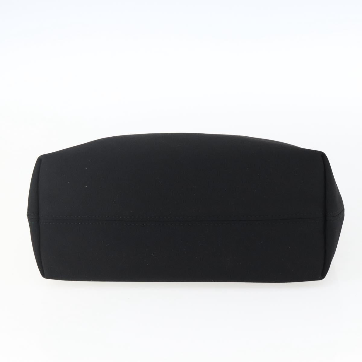 Salvatore Ferragamo Hand Bag Nylon Black Auth BA10082