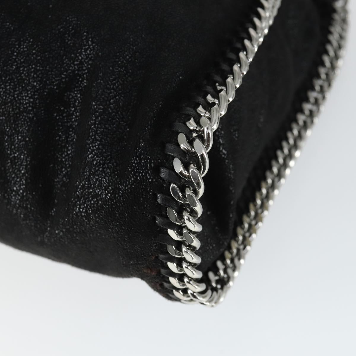 Stella MacCartney Chain Falabella Bag polyester 2way Black 495151 Auth BA10099
