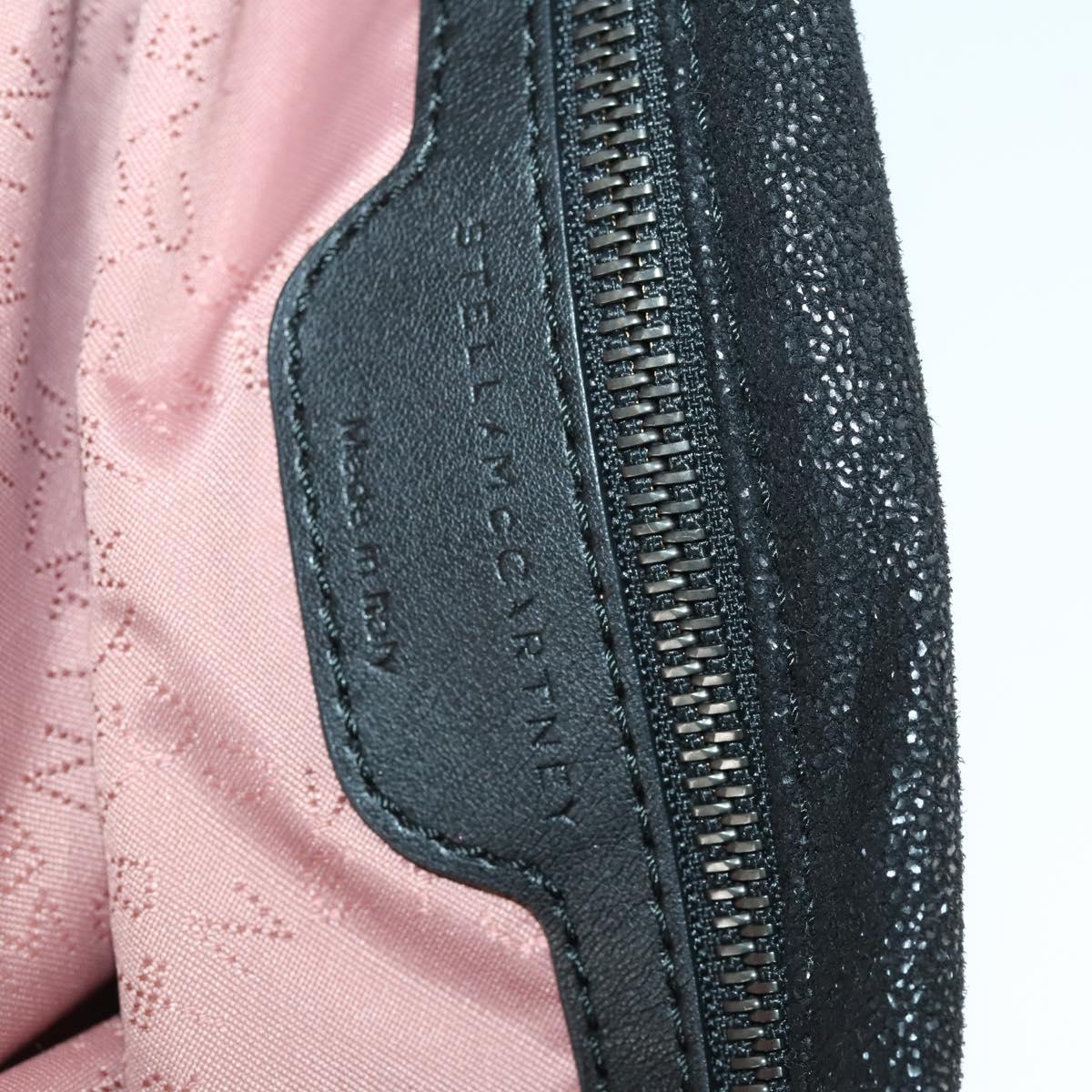 Stella MacCartney Chain Falabella Bag polyester 2way Black 495151 Auth BA10099