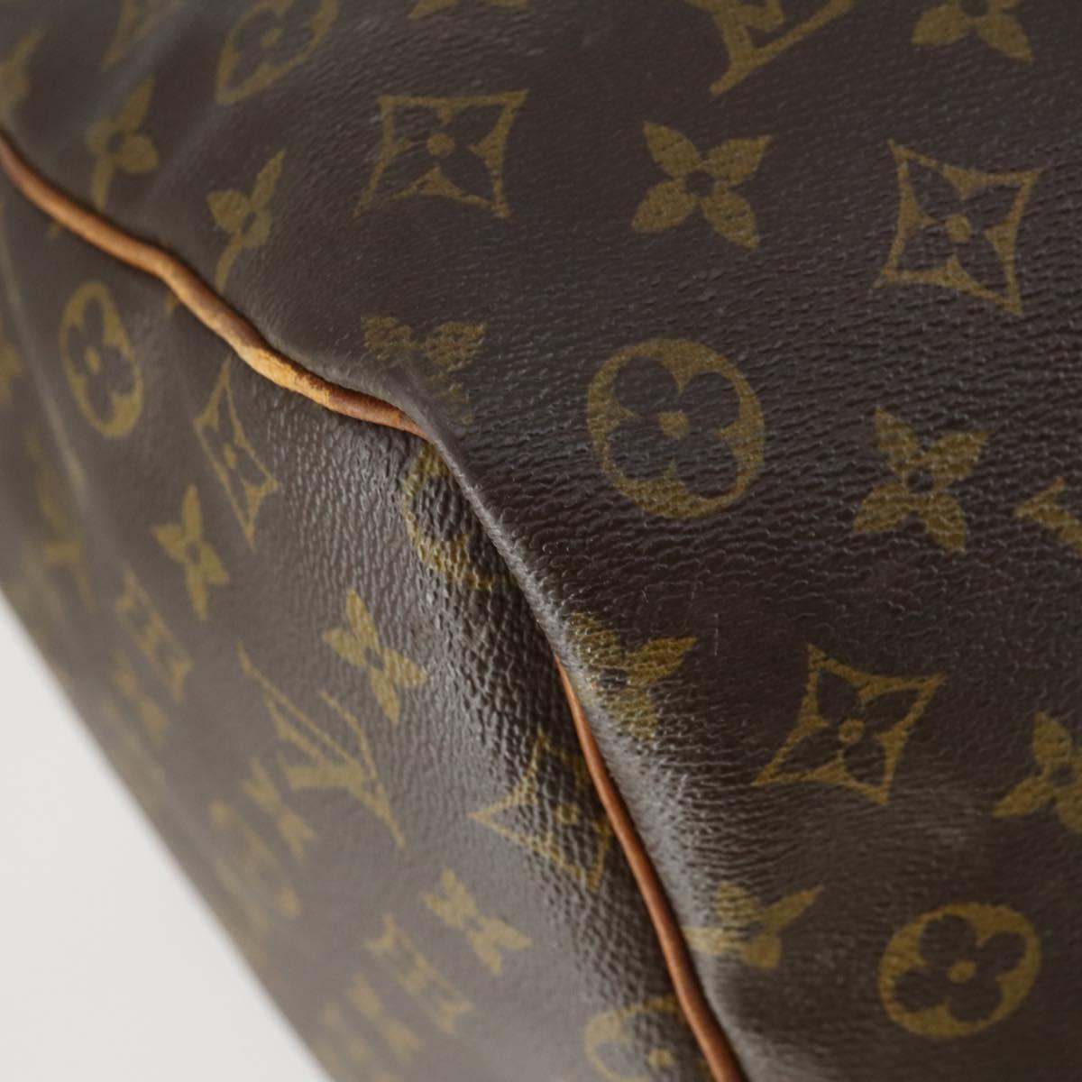 LOUIS VUITTON Monogram Keepall 60 Boston Bag M41422 LV Auth BA10138