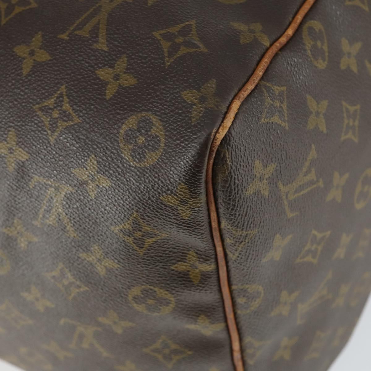 LOUIS VUITTON Monogram Keepall 60 Boston Bag M41422 LV Auth BA10138