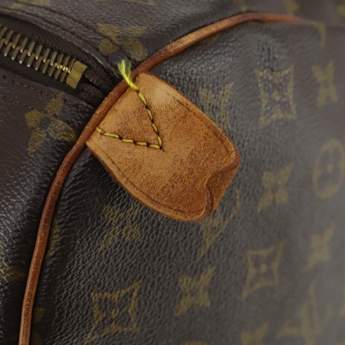 LOUIS VUITTON Monogram Keepall 60 Boston Bag M41422 LV Auth BA10138