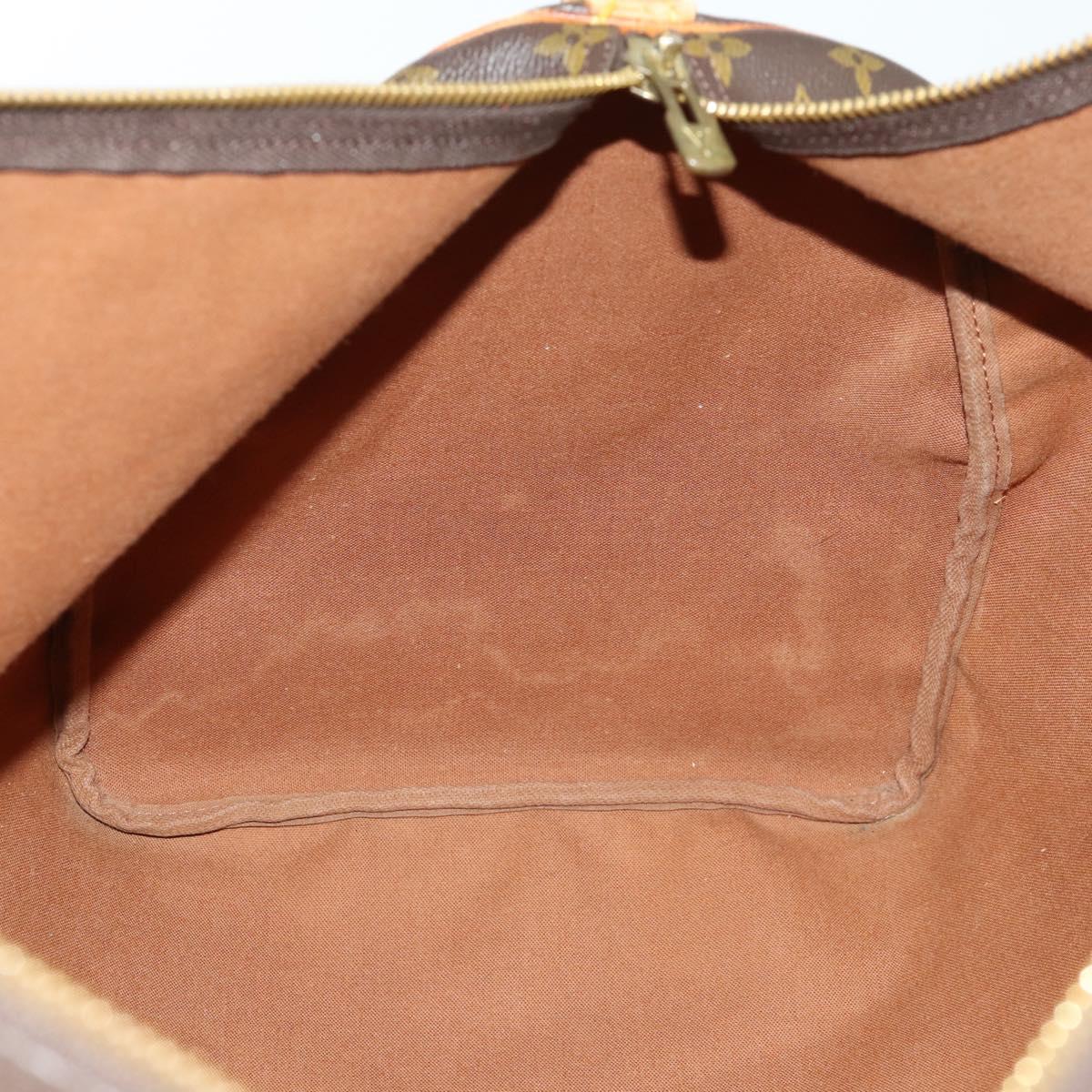 LOUIS VUITTON Monogram Keepall 60 Boston Bag M41422 LV Auth BA10138