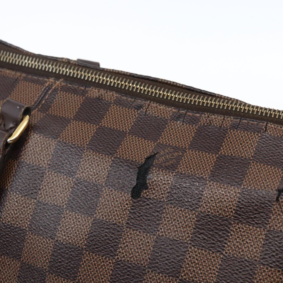 LOUIS VUITTON Damier Ebene Totally MM Hand Bag N41281 LV Auth BA10143