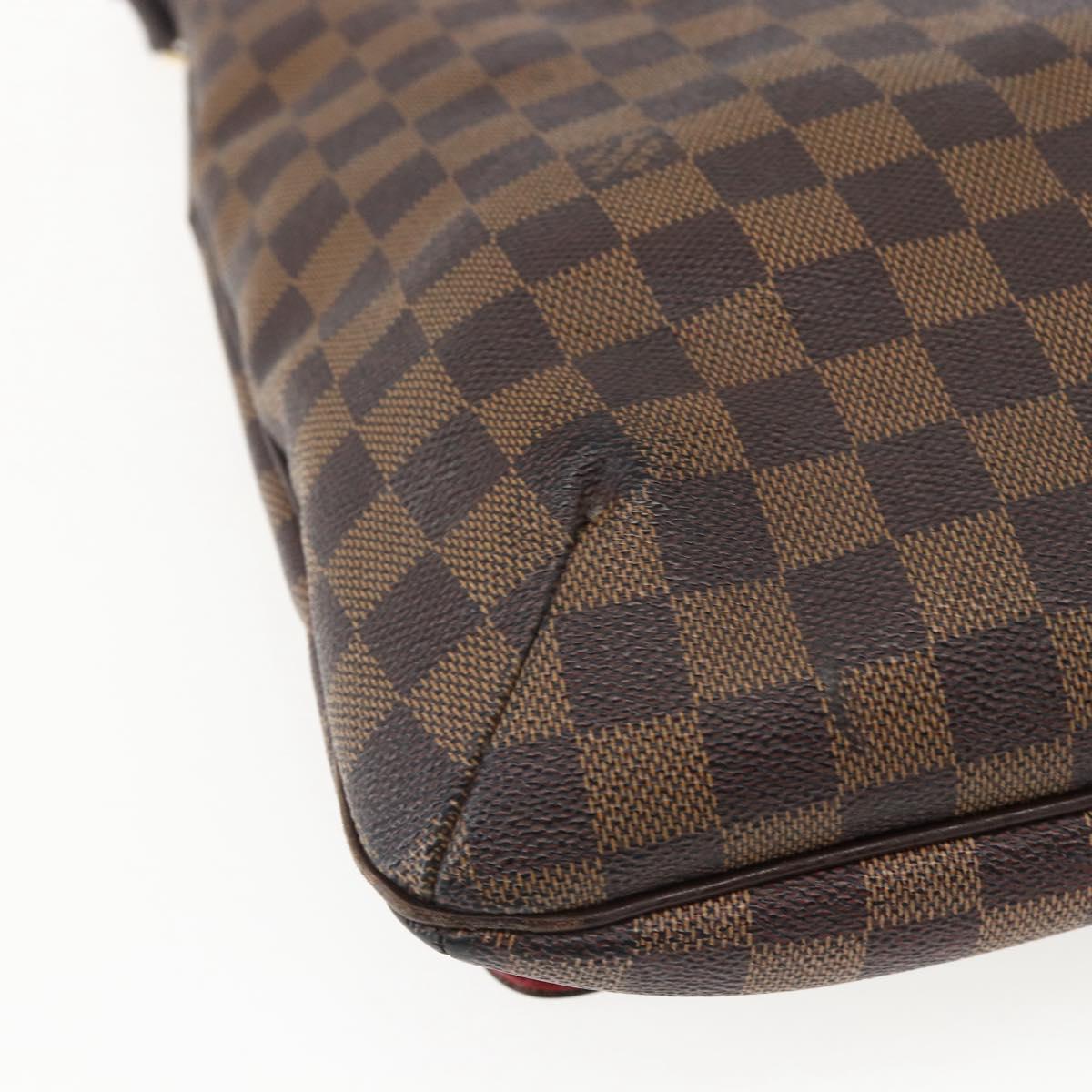 LOUIS VUITTON Damier Ebene Musette Shoulder Bag N51302 LV Auth BA10145