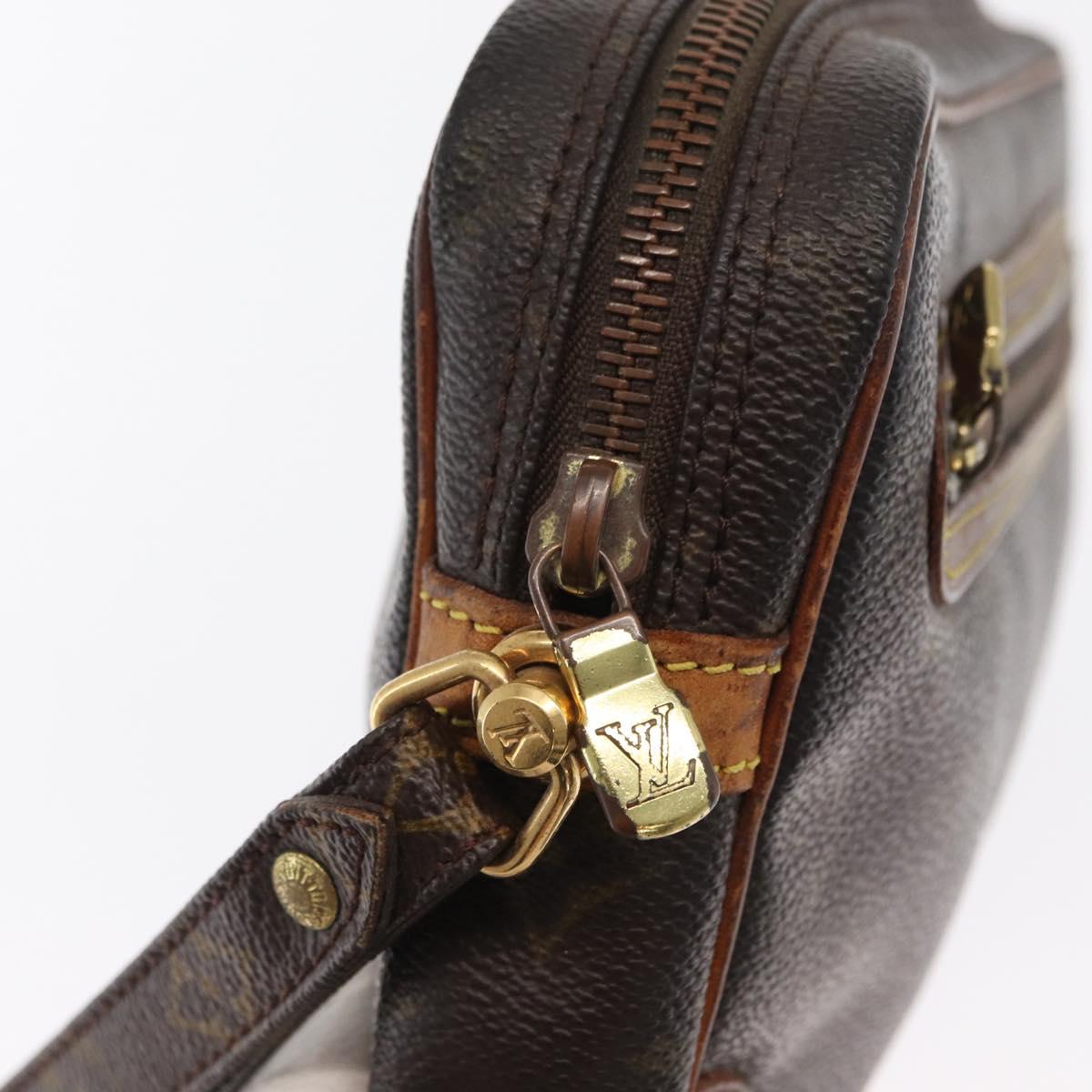 LOUIS VUITTON Monogram Marly Dragonne GM Clutch Bag M51825 LV Auth BA10159