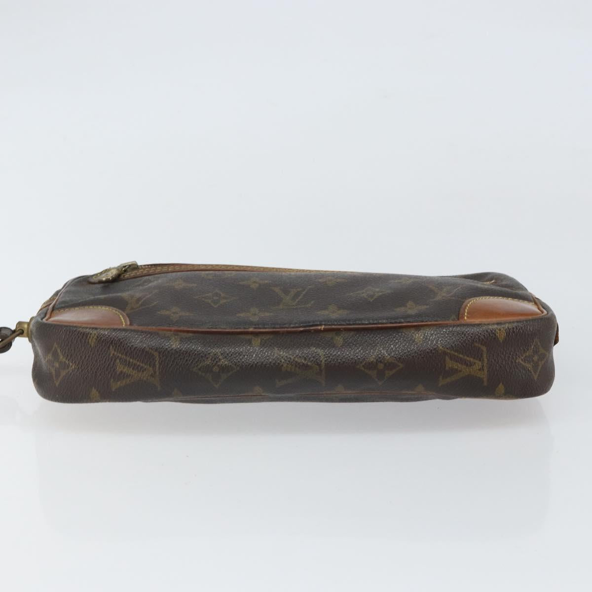 LOUIS VUITTON Monogram Marly Dragonne GM Clutch Bag M51825 LV Auth BA10160