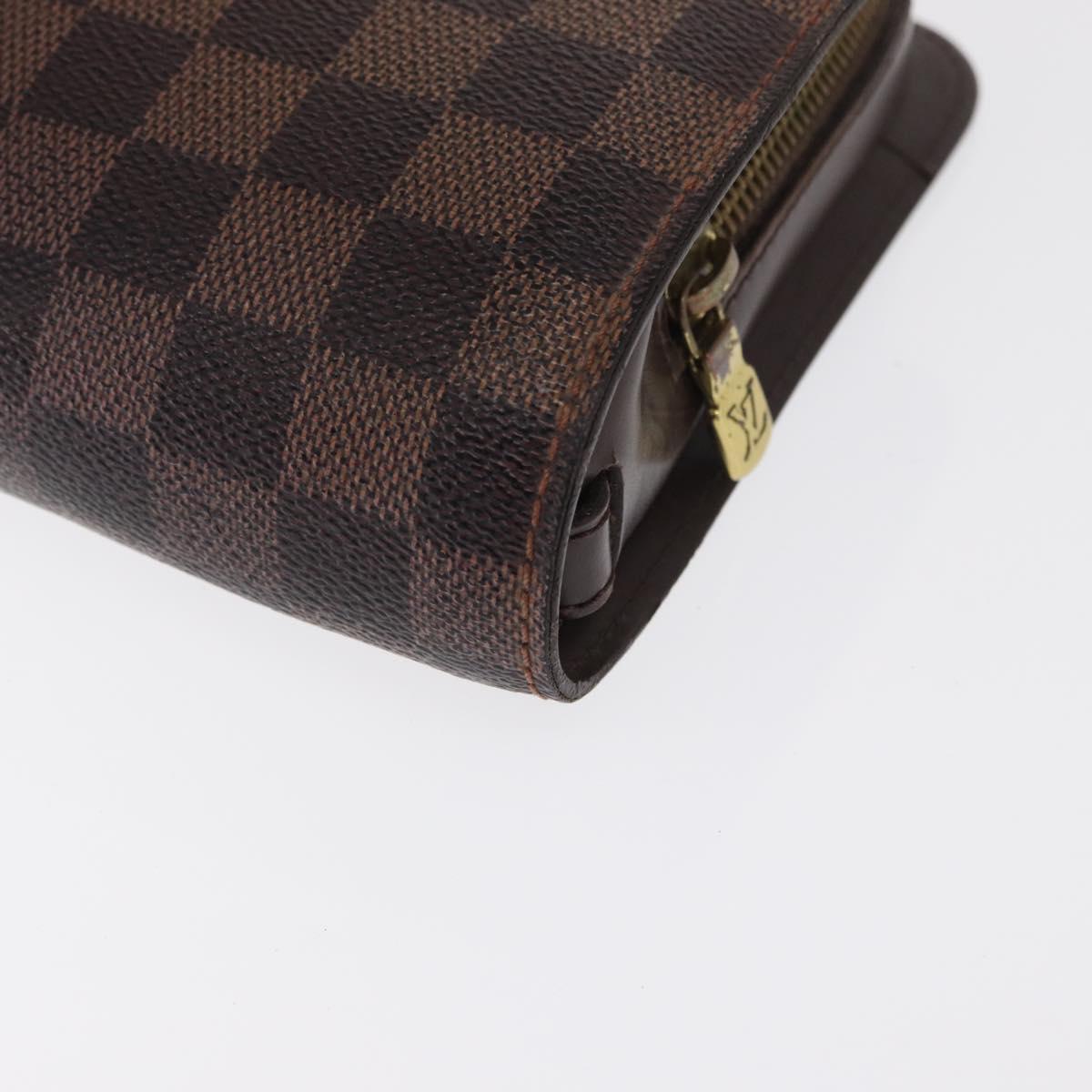 LOUIS VUITTON Damier Ebene Saint Louis Clutch Bag N51993 LV Auth BA10166