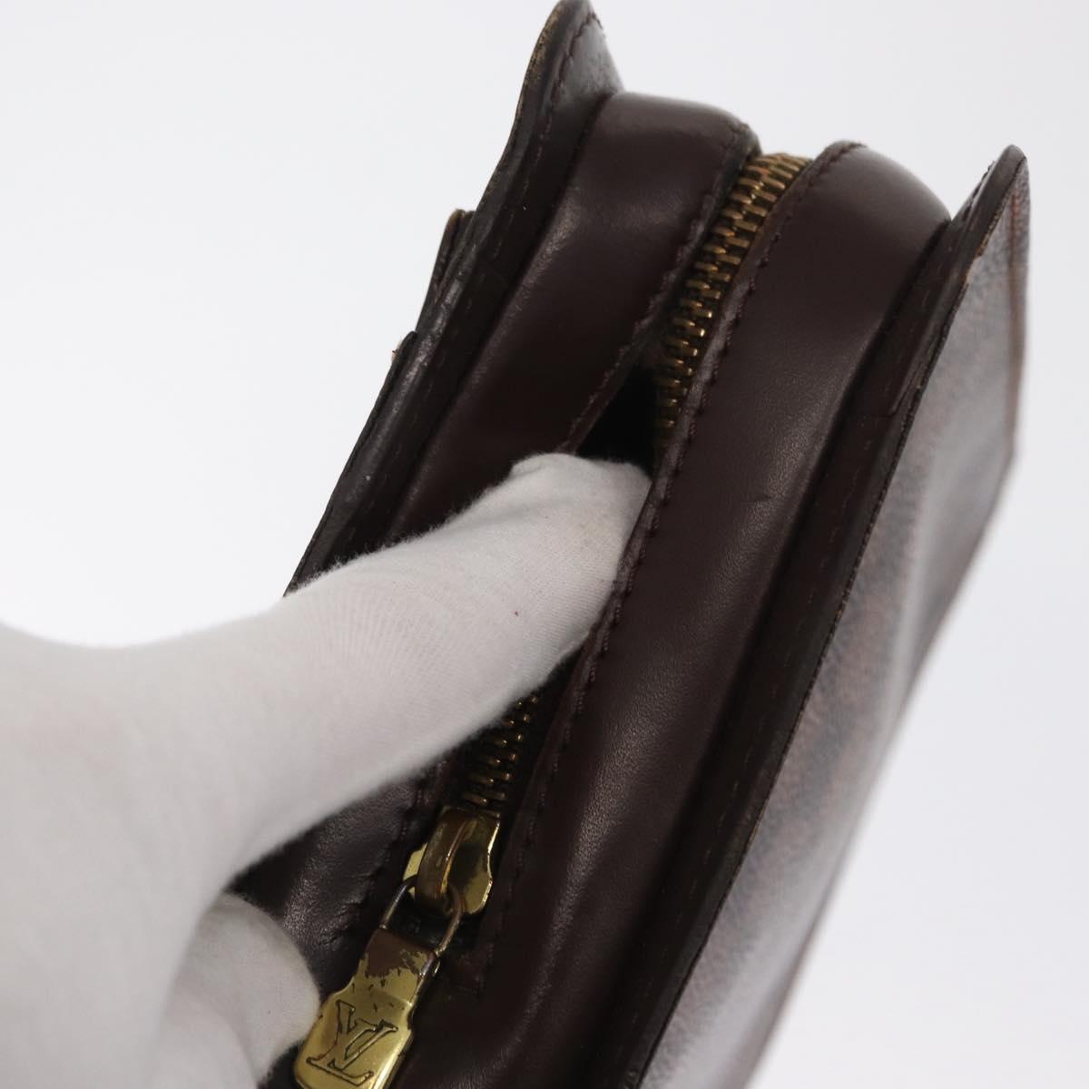 LOUIS VUITTON Damier Ebene Saint Louis Clutch Bag N51993 LV Auth BA10166