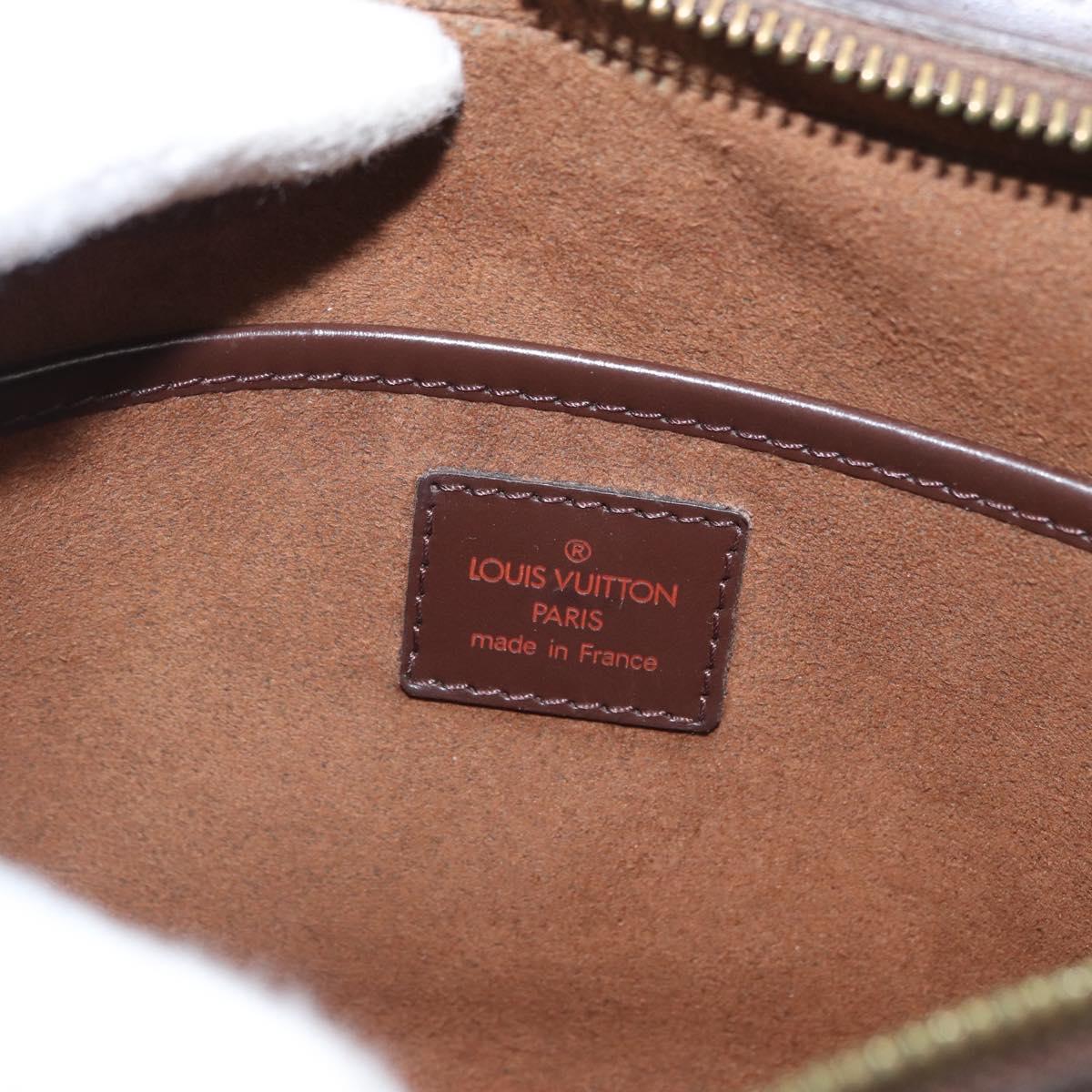 LOUIS VUITTON Damier Ebene Saint Louis Clutch Bag N51993 LV Auth BA10166