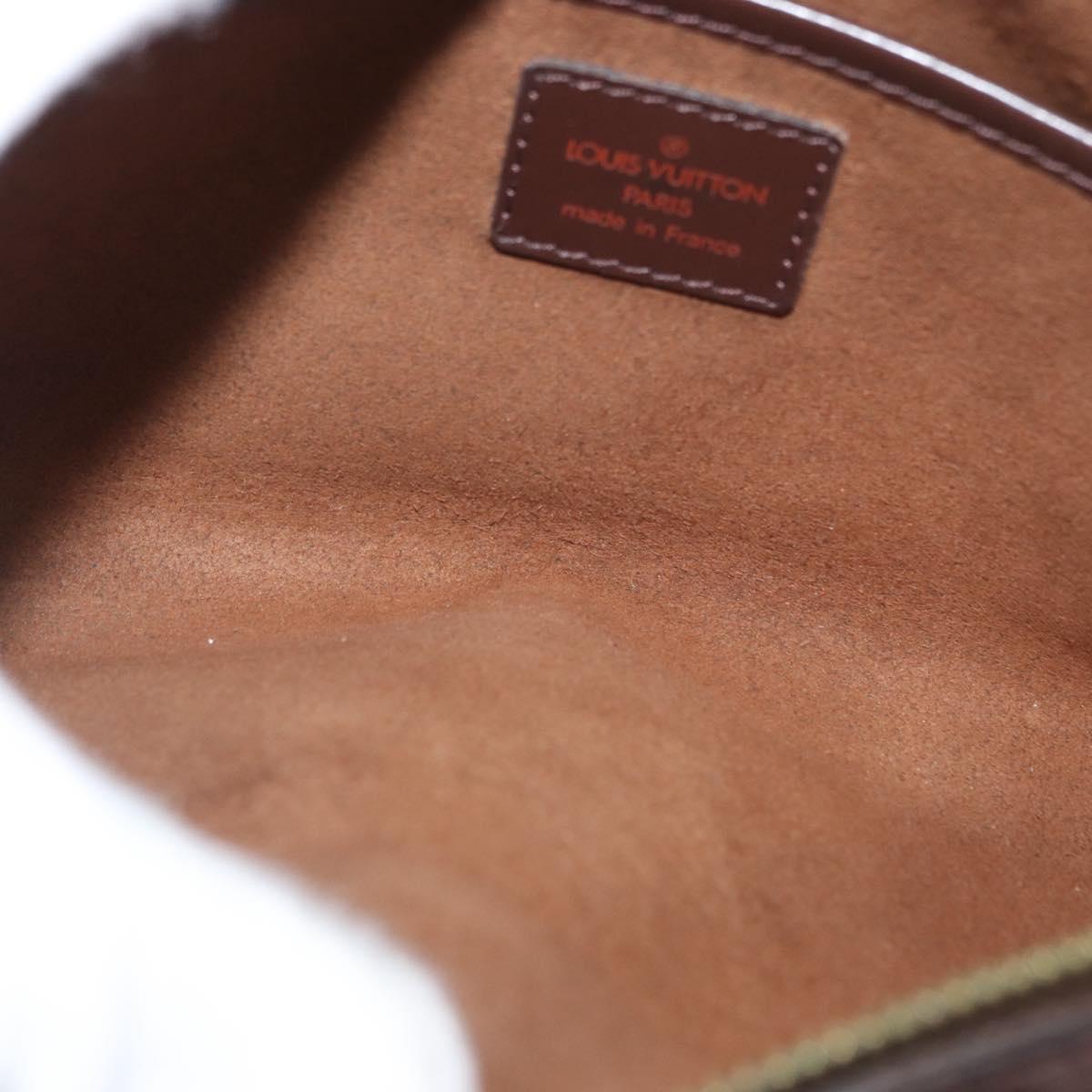 LOUIS VUITTON Damier Ebene Saint Louis Clutch Bag N51993 LV Auth BA10166