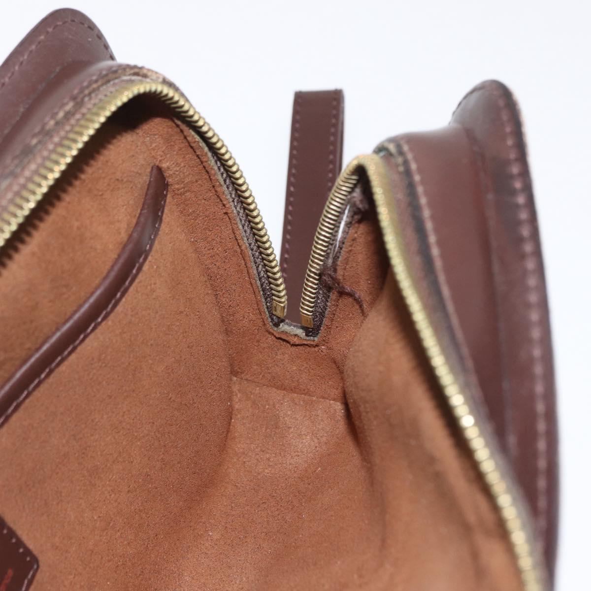 LOUIS VUITTON Damier Ebene Saint Louis Clutch Bag N51993 LV Auth BA10166