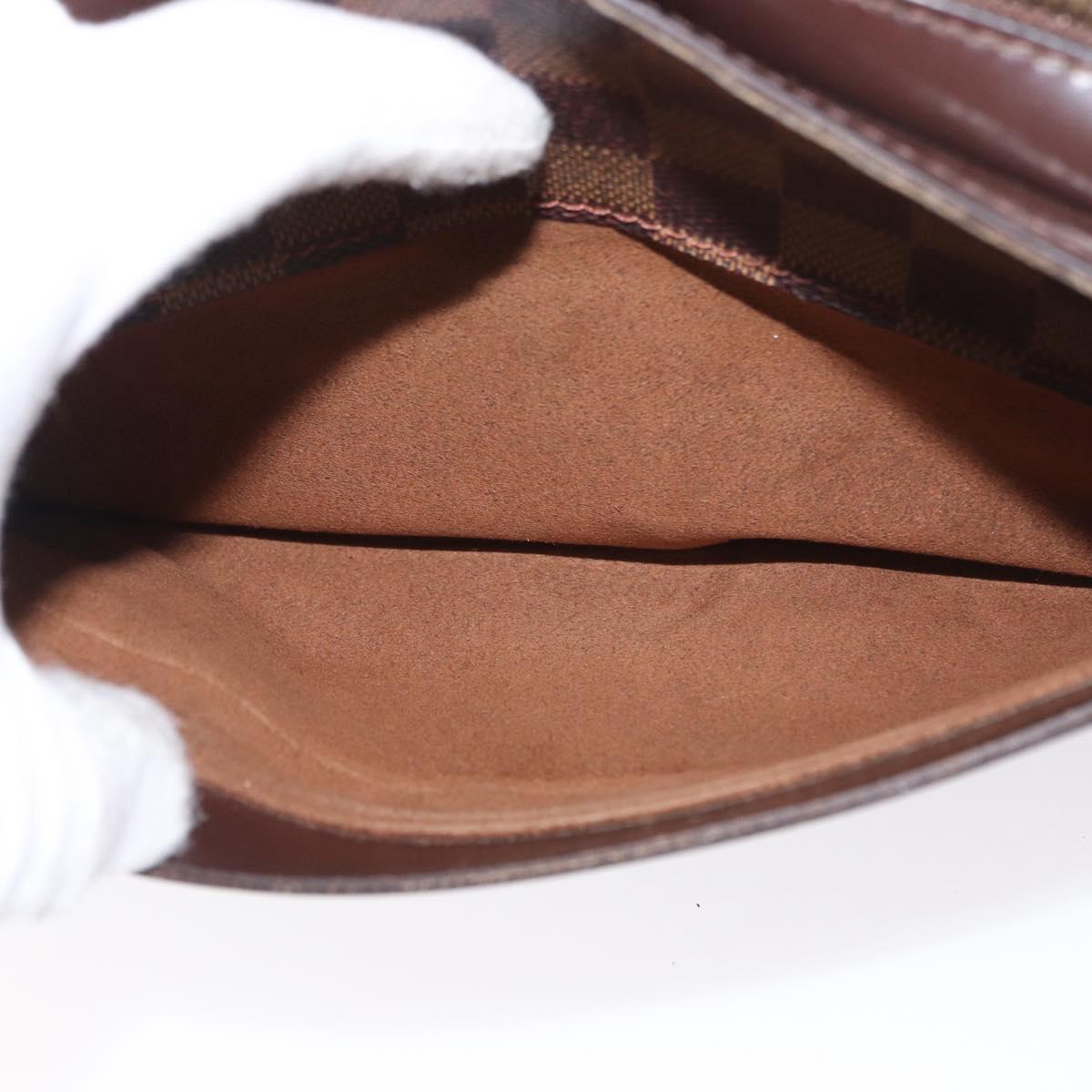 LOUIS VUITTON Damier Ebene Saint Louis Clutch Bag N51993 LV Auth BA10166