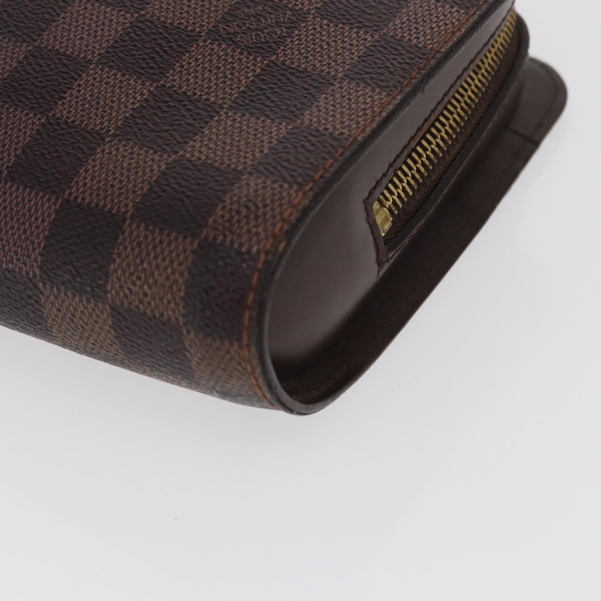 LOUIS VUITTON Damier Ebene Saint Louis Clutch Bag N51993 LV Auth BA10166