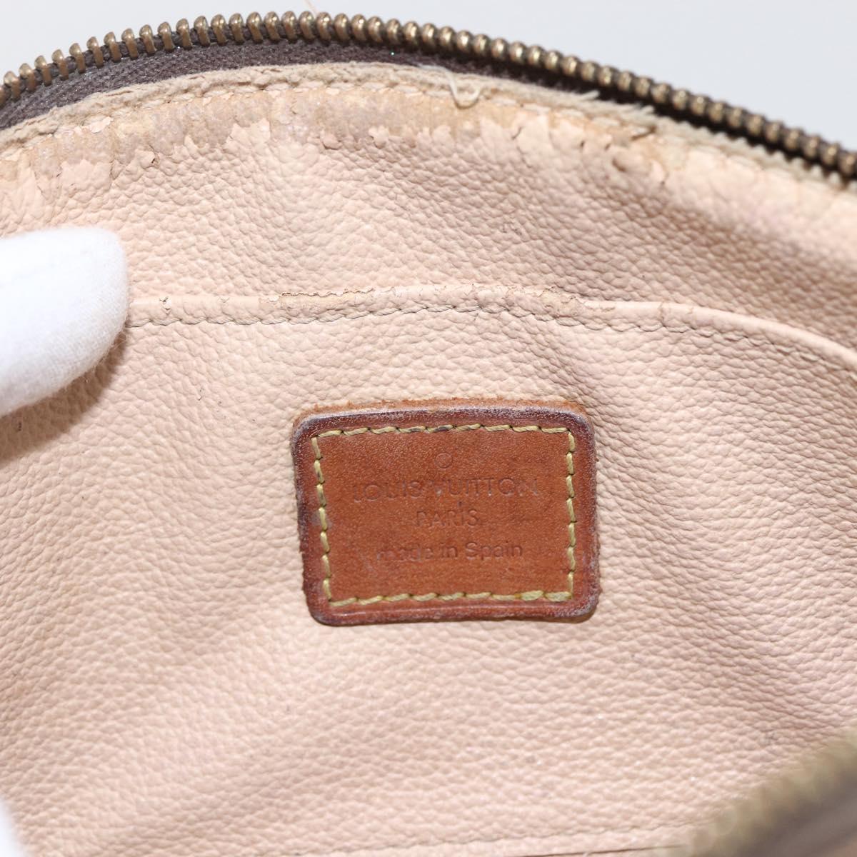 LOUIS VUITTON Monogram Pochette Cosmetic PM Cosmetic Pouch M47515 Auth BA10171