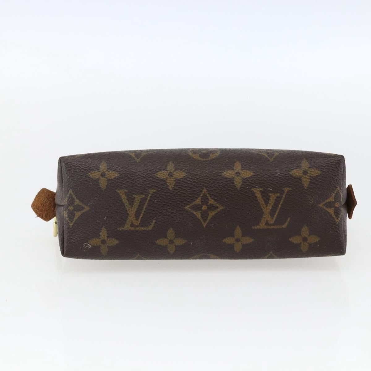 LOUIS VUITTON Monogram Pochette Cosmetic PM Cosmetic Pouch M47515 Auth BA10171