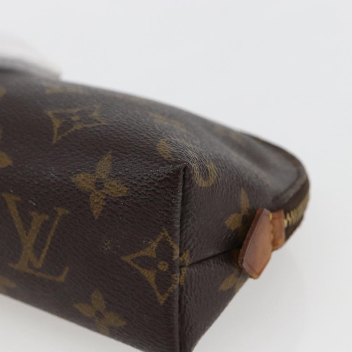 LOUIS VUITTON Monogram Pochette Cosmetic PM Cosmetic Pouch M47515 Auth BA10171