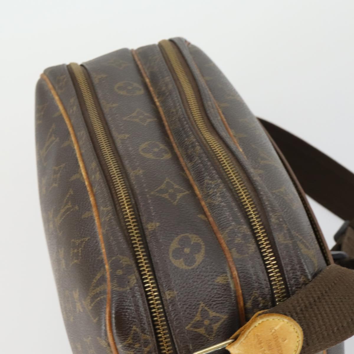 LOUIS VUITTON Monogram Reporter PM Shoulder Bag M45254 LV Auth BA10174