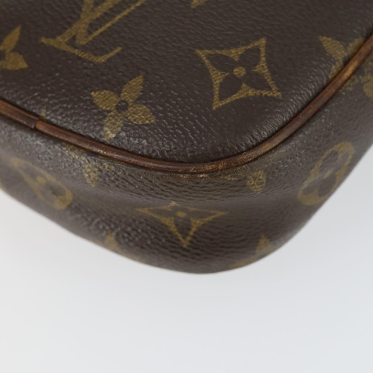 LOUIS VUITTON Monogram Pochette Gange Shoulder Bag M51870 LV Auth BA10180