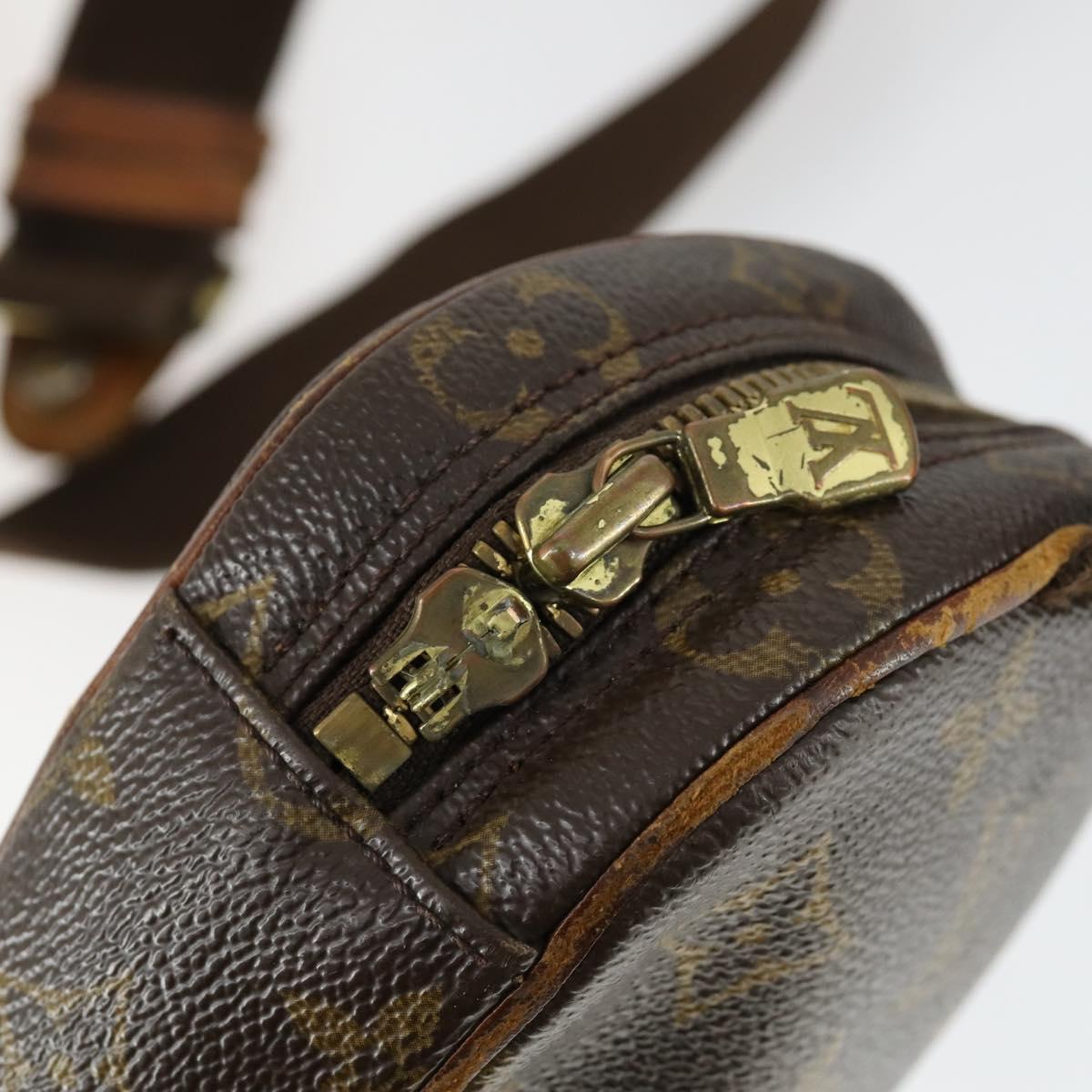 LOUIS VUITTON Monogram Pochette Gange Shoulder Bag M51870 LV Auth BA10180