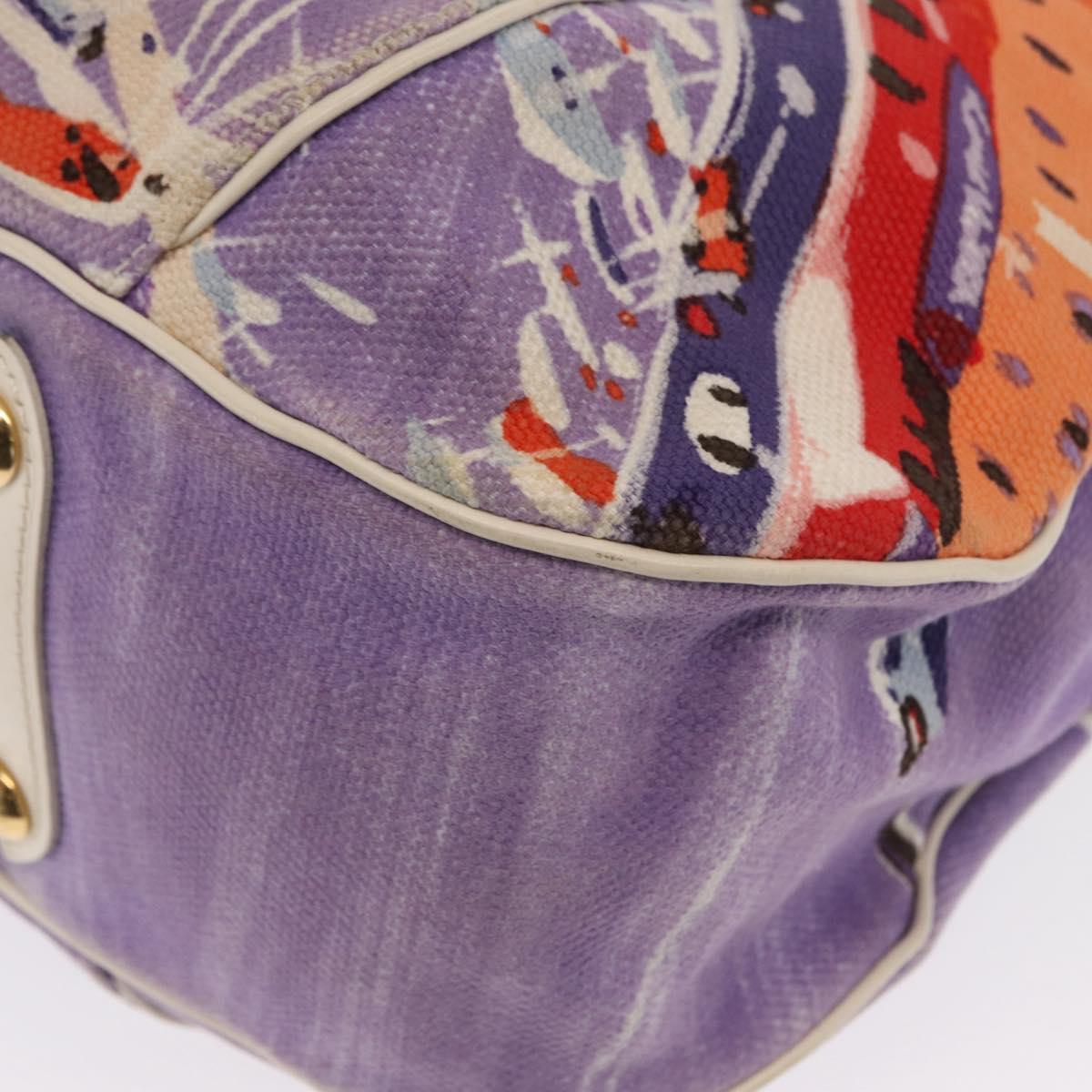 LOUIS VUITTON Cruise line Galliera Riviera GM Bag Purple M95805 LV Auth BA10183