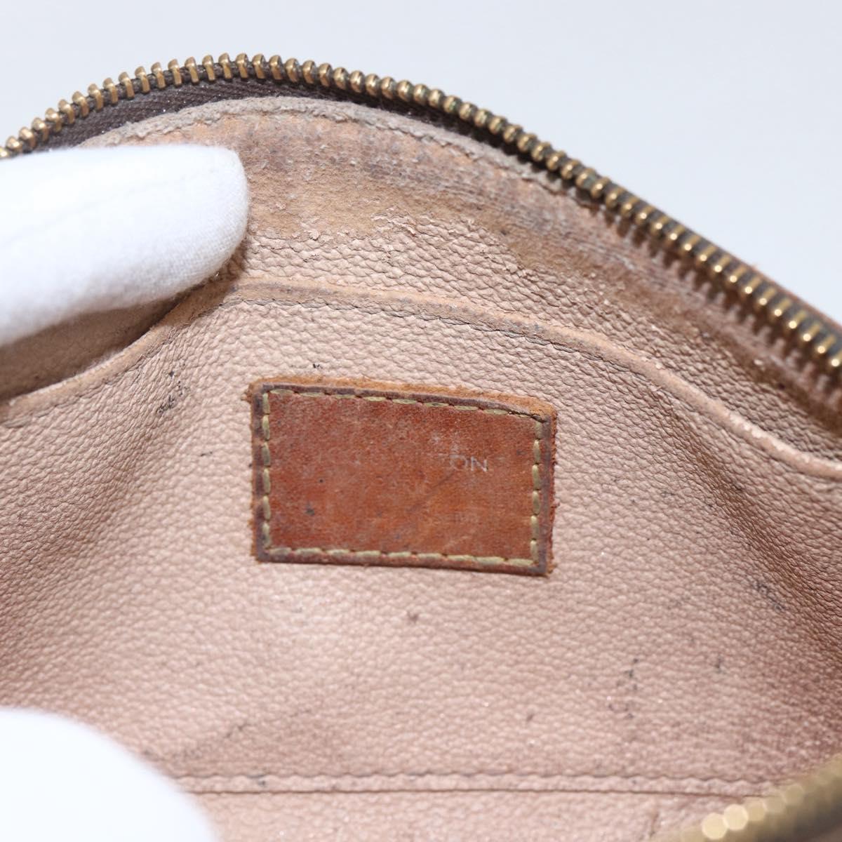 LOUIS VUITTON Monogram Pochette Cosmetic PM Cosmetic Pouch M47515 Auth BA10190