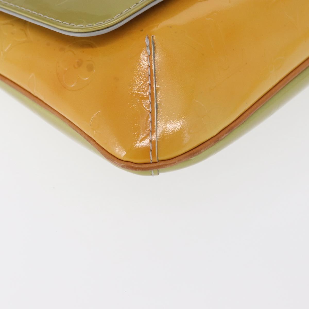 LOUIS VUITTON Vernis Thompson Street Shoulder Bag Gris M91008 LV Auth BA10191