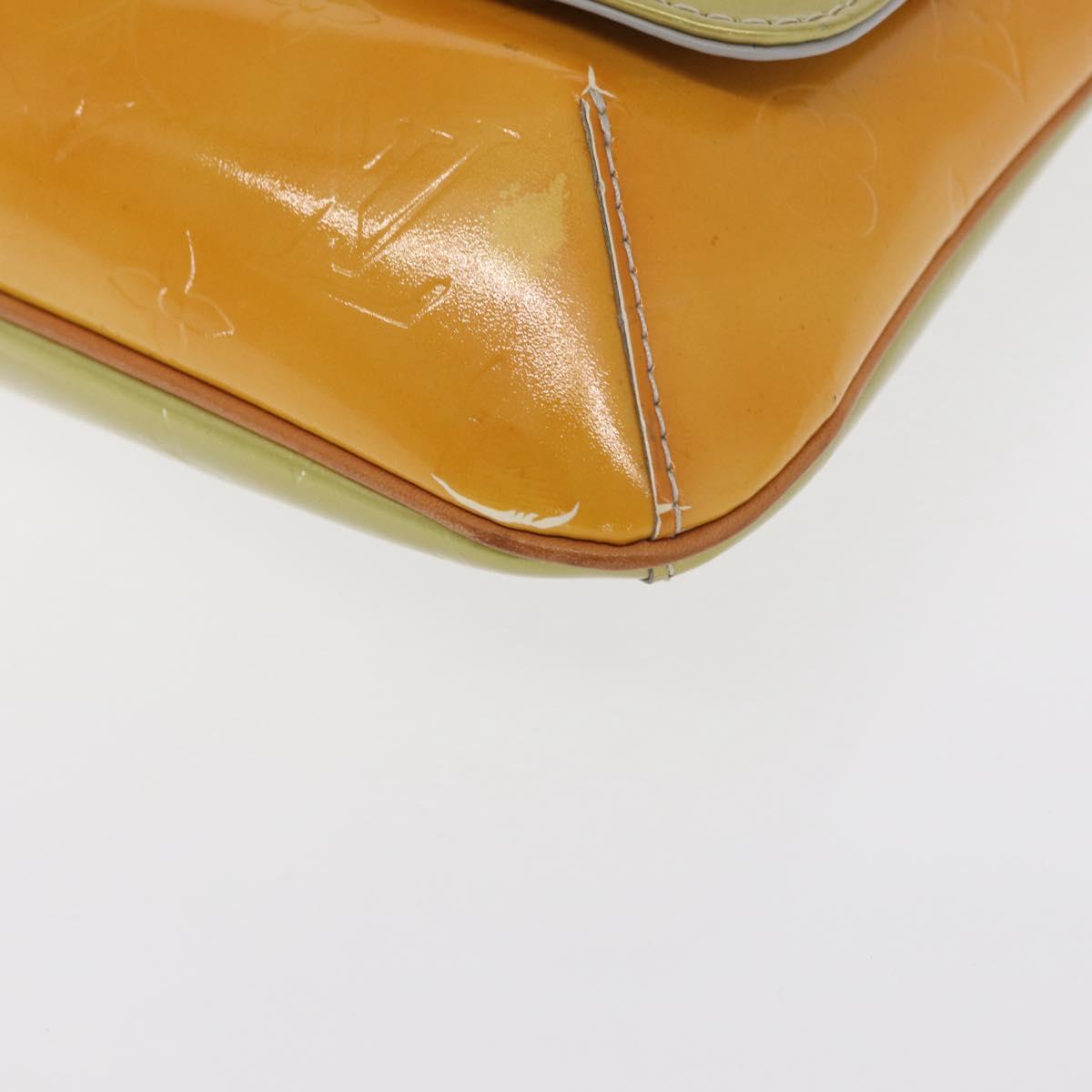 LOUIS VUITTON Vernis Thompson Street Shoulder Bag Gris M91008 LV Auth BA10191