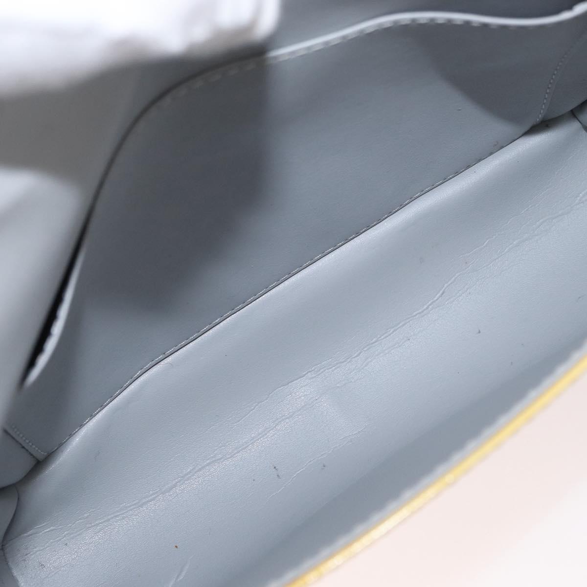 LOUIS VUITTON Vernis Thompson Street Shoulder Bag Gris M91008 LV Auth BA10191