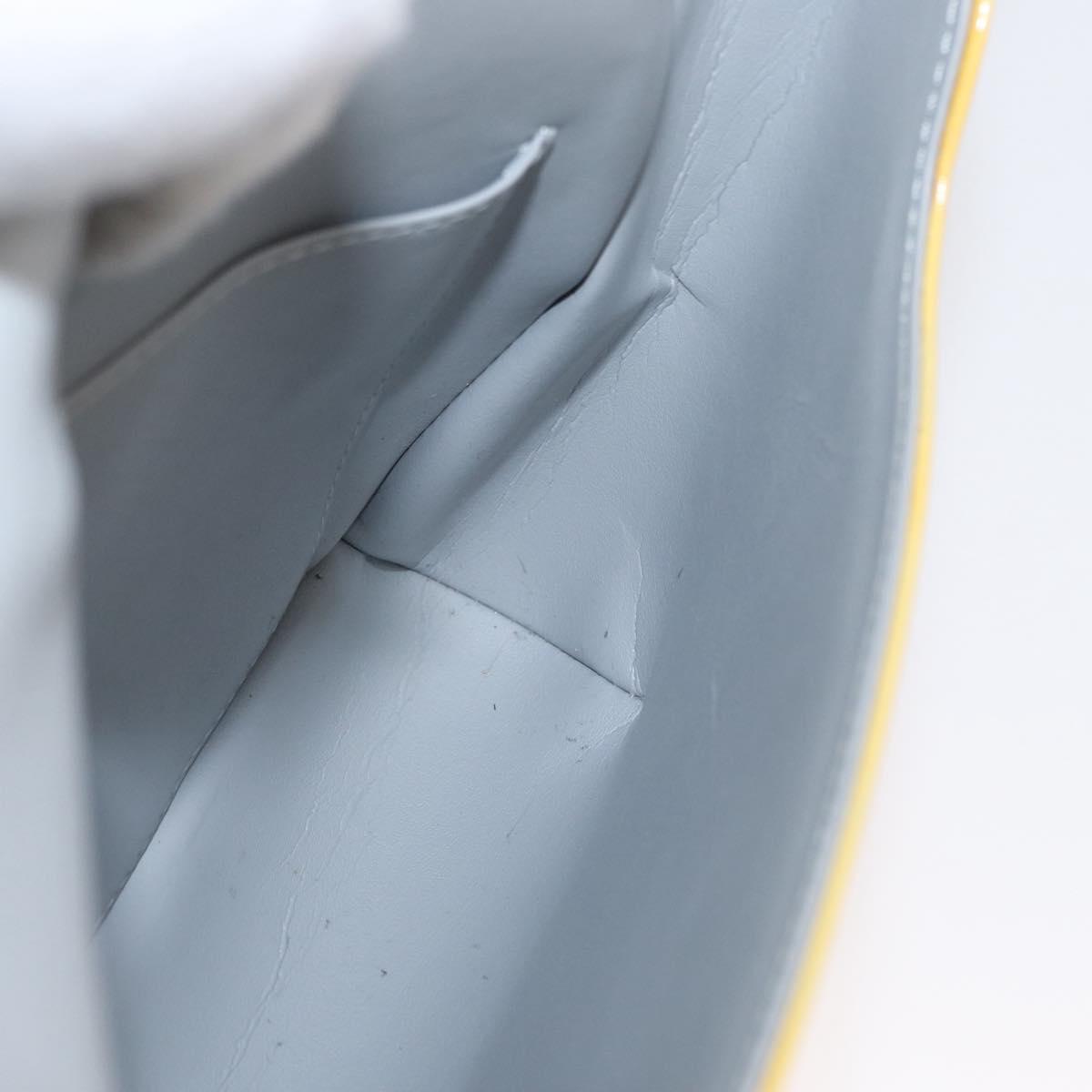 LOUIS VUITTON Vernis Thompson Street Shoulder Bag Gris M91008 LV Auth BA10191