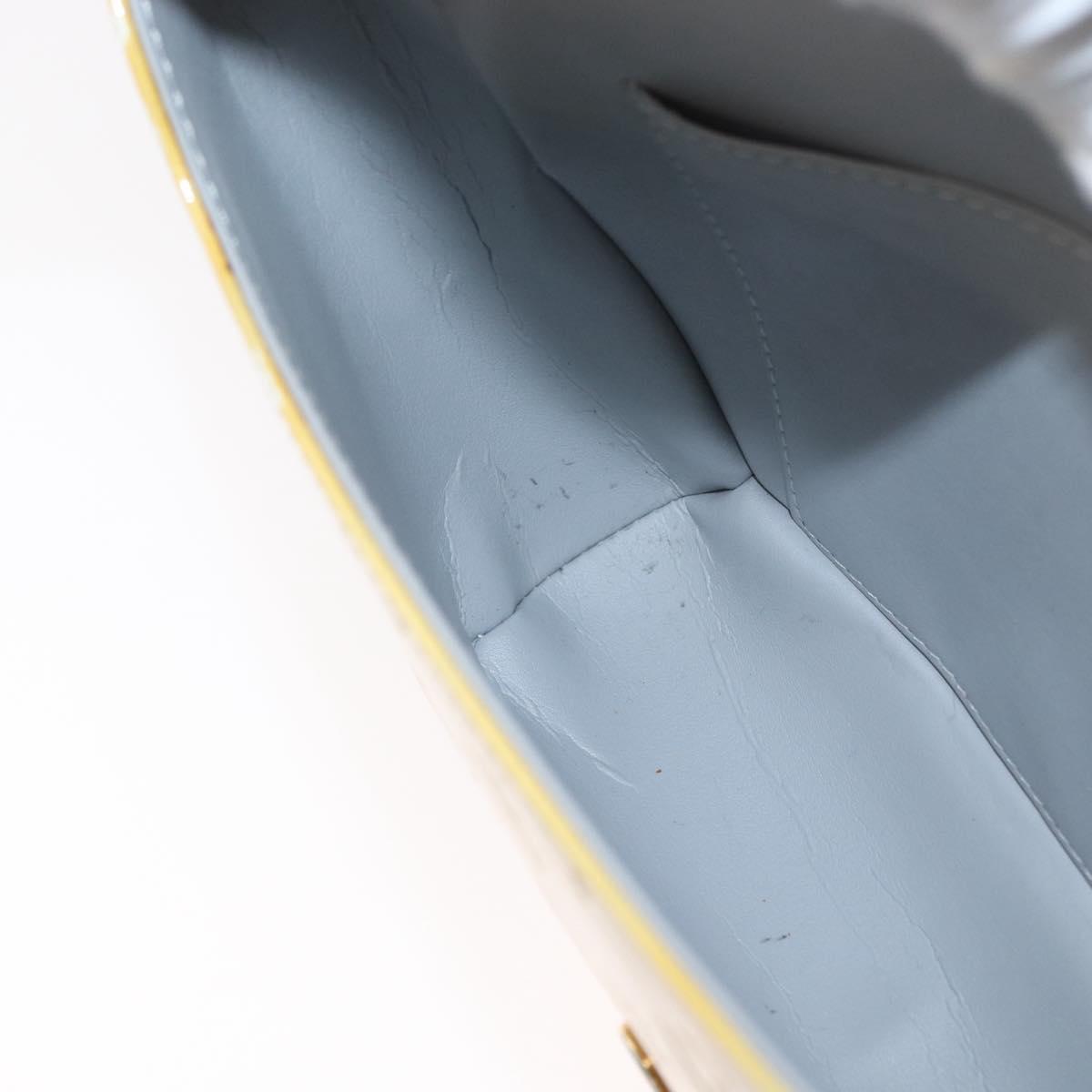 LOUIS VUITTON Vernis Thompson Street Shoulder Bag Gris M91008 LV Auth BA10191