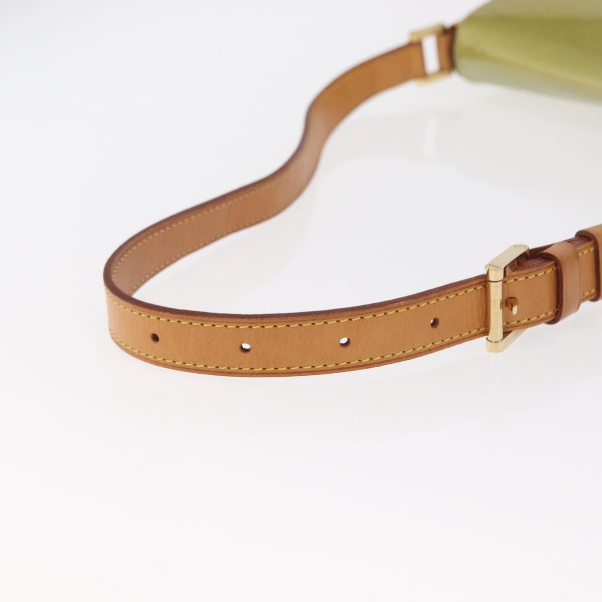 LOUIS VUITTON Vernis Thompson Street Shoulder Bag Gris M91008 LV Auth BA10191