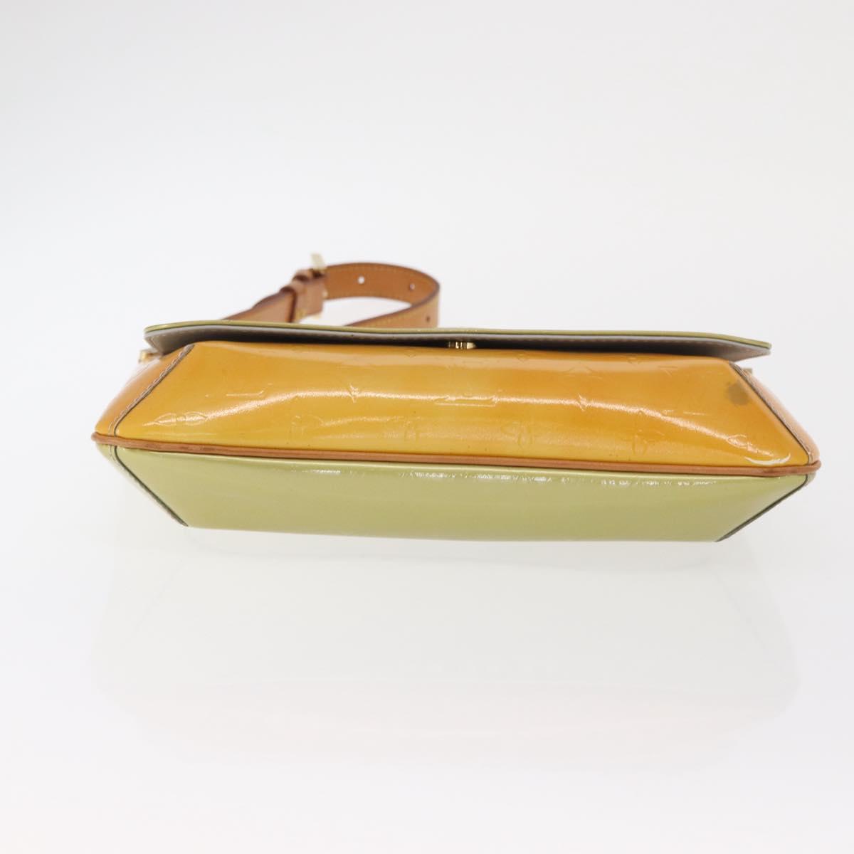 LOUIS VUITTON Vernis Thompson Street Shoulder Bag Gris M91008 LV Auth BA10191