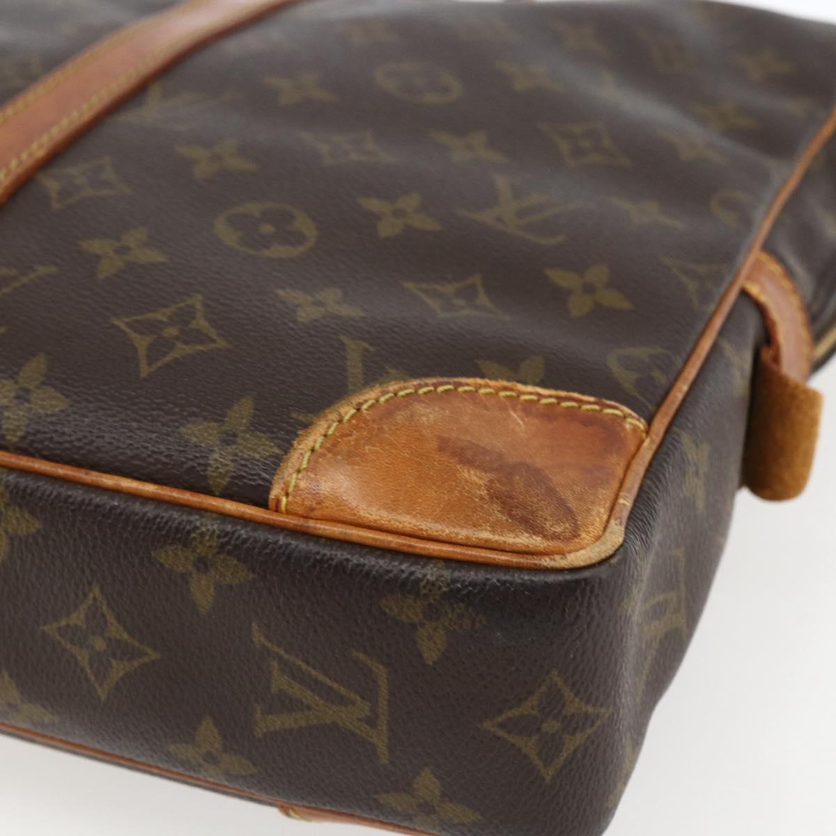 LOUIS VUITTON Monogram Porte Documents Voyage Business Bag M53361 Auth BA10198