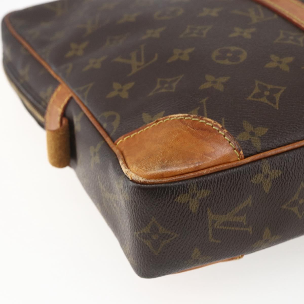 LOUIS VUITTON Monogram Porte Documents Voyage Business Bag M53361 Auth BA10198