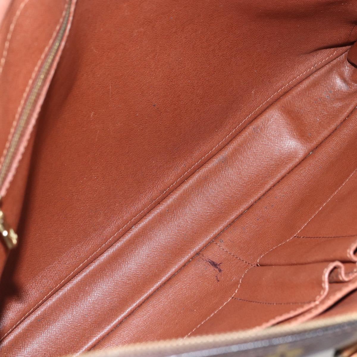 LOUIS VUITTON Monogram Porte Documents Voyage Business Bag M53361 Auth BA10198