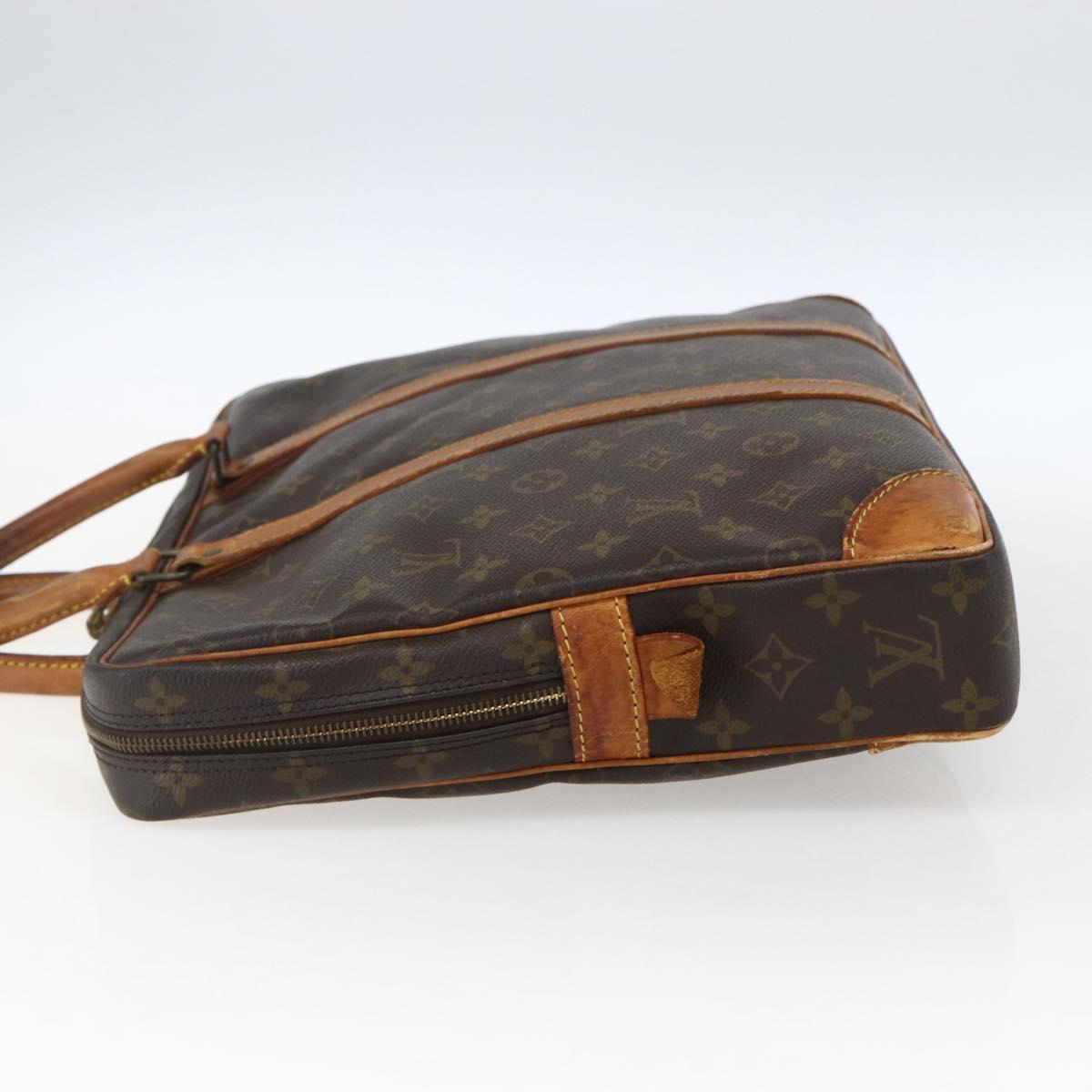 LOUIS VUITTON Monogram Porte Documents Voyage Business Bag M53361 Auth BA10198