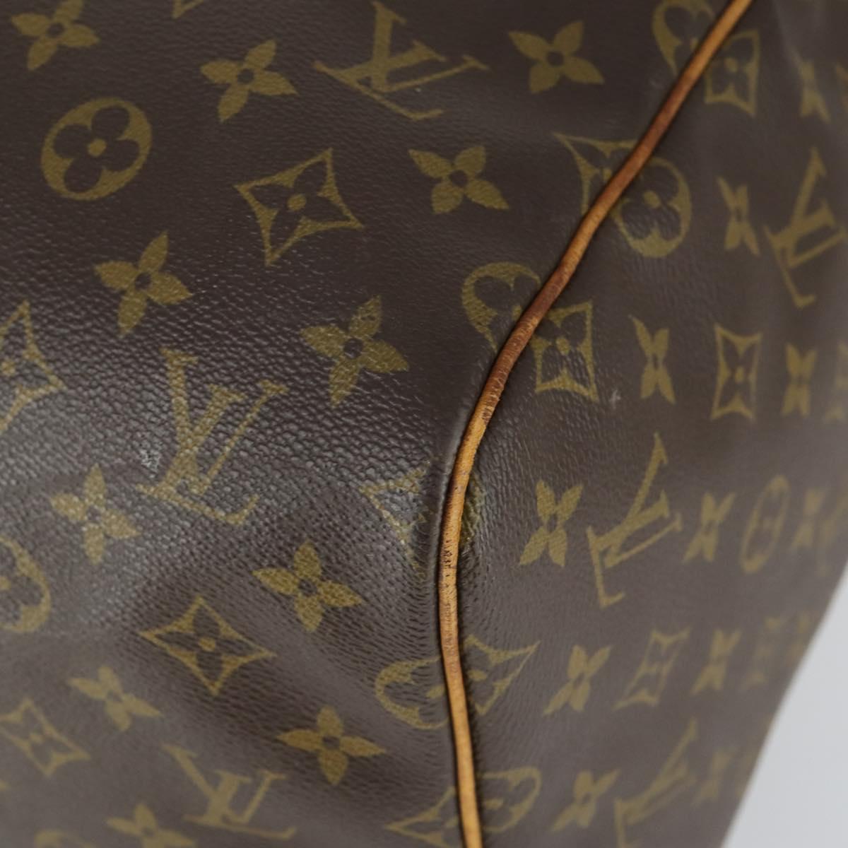 LOUIS VUITTON Monogram Keepall 55 Boston Bag M41424 LV Auth BA10200