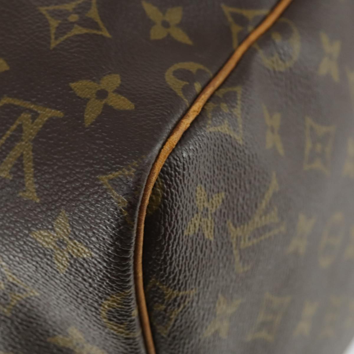 LOUIS VUITTON Monogram Keepall 55 Boston Bag M41424 LV Auth BA10200