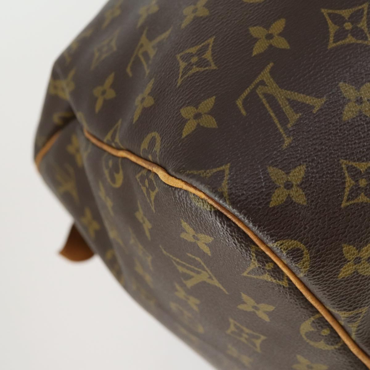 LOUIS VUITTON Monogram Keepall 55 Boston Bag M41424 LV Auth BA10200
