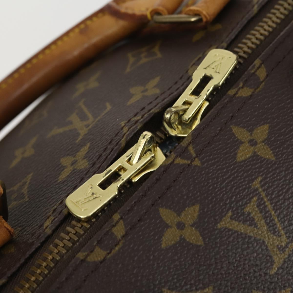 LOUIS VUITTON Monogram Keepall 55 Boston Bag M41424 LV Auth BA10200