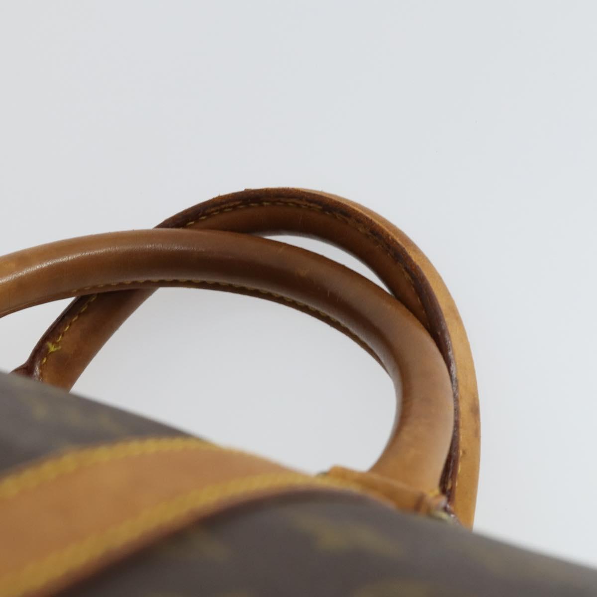 LOUIS VUITTON Monogram Keepall 55 Boston Bag M41424 LV Auth BA10200