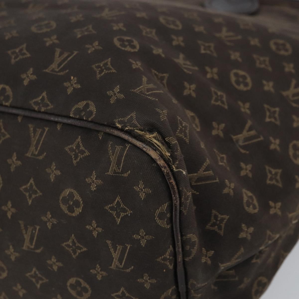 LOUIS VUITTON Monogram Idylle Neverfull MM Tote Bag Brown M40513 LV Auth BA10201