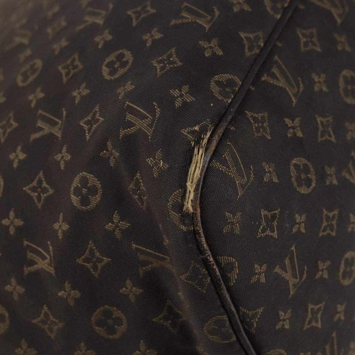 LOUIS VUITTON Monogram Idylle Neverfull MM Tote Bag Brown M40513 LV Auth BA10201