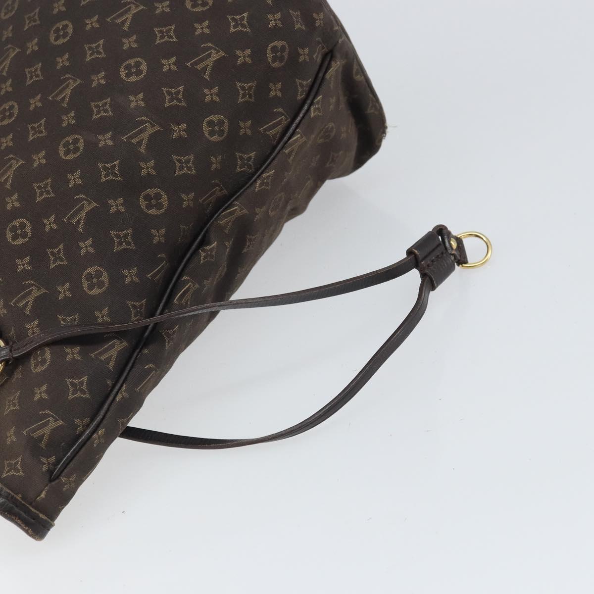 LOUIS VUITTON Monogram Idylle Neverfull MM Tote Bag Brown M40513 LV Auth BA10201