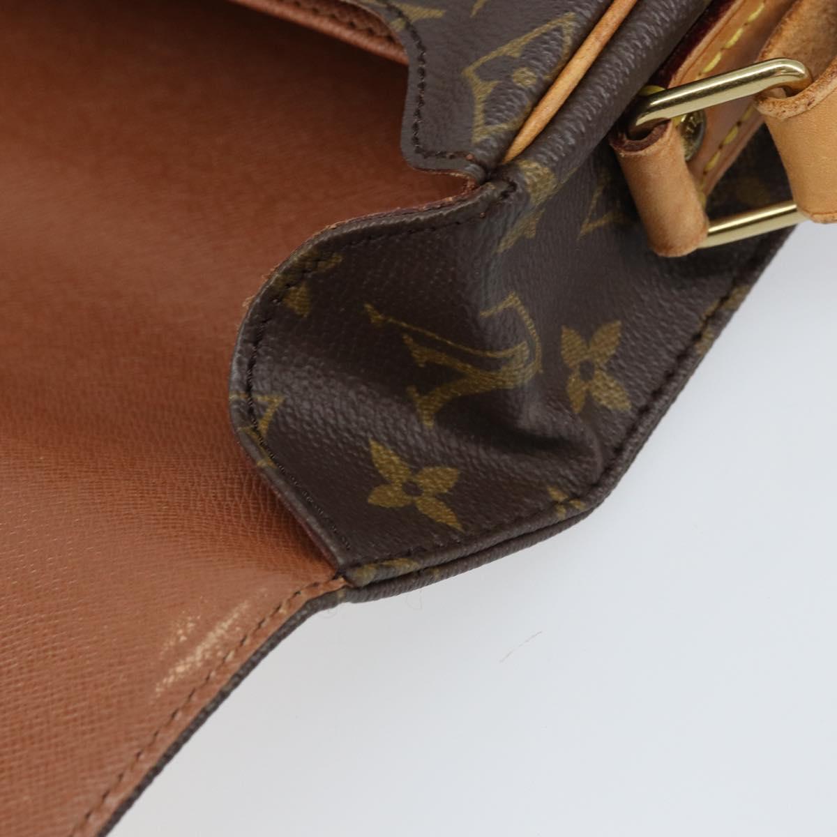 LOUIS VUITTON Monogram Cartouchiere GM Shoulder Bag M51252 LV Auth BA10210