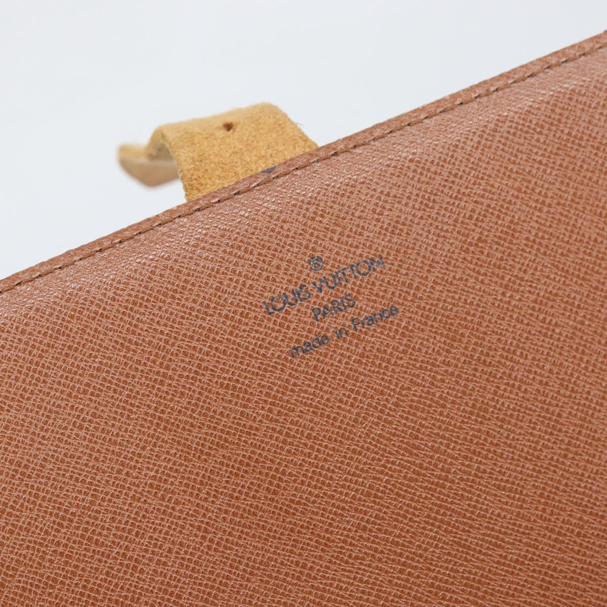 LOUIS VUITTON Monogram Cartouchiere GM Shoulder Bag M51252 LV Auth BA10210