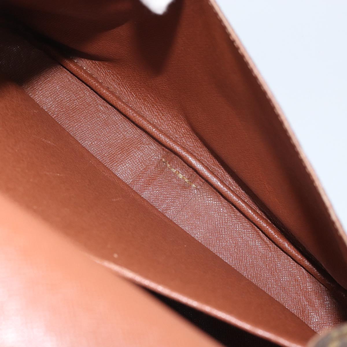 LOUIS VUITTON Monogram Cartouchiere GM Shoulder Bag M51252 LV Auth BA10210